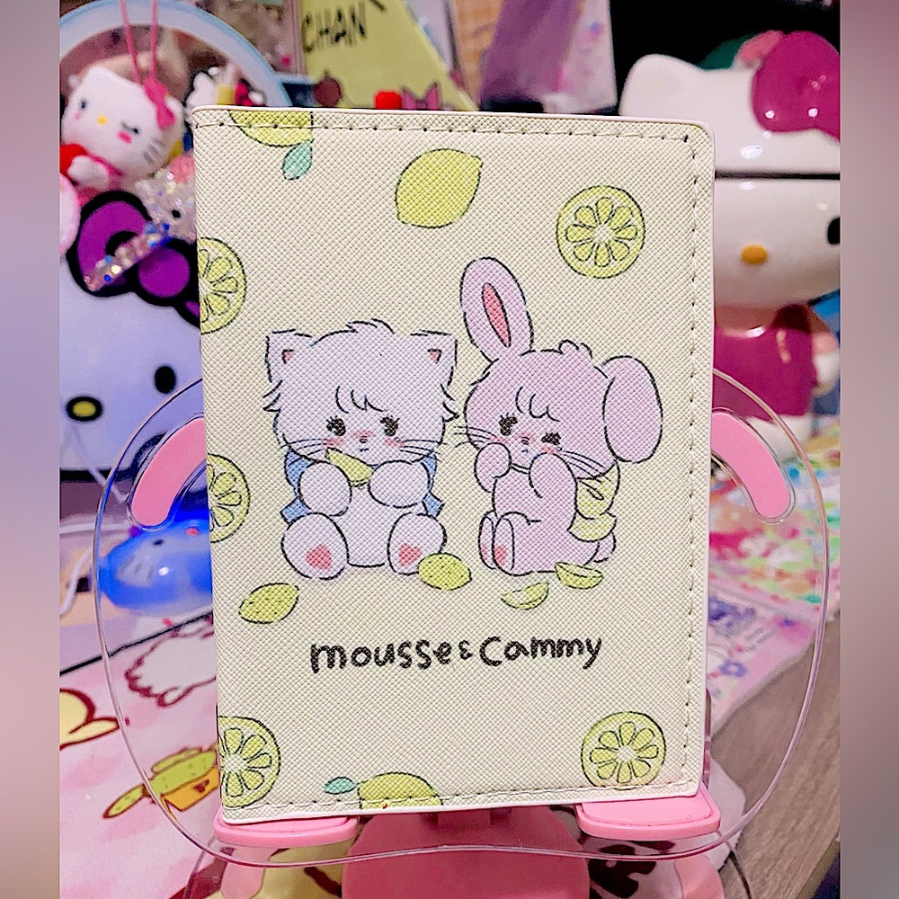 Mikko Mousse and Cammey passport holder